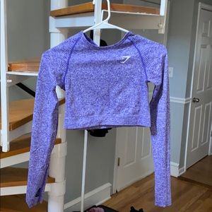 Gymshark Vital Seamless Long Sleeve Crop Top